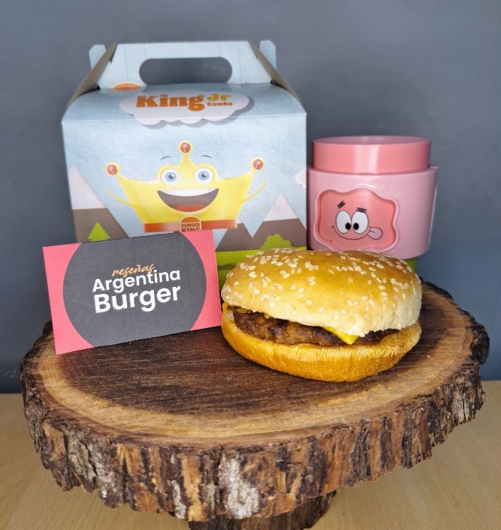 Burger King - King Jr. (Hamburguesa con Queso) 